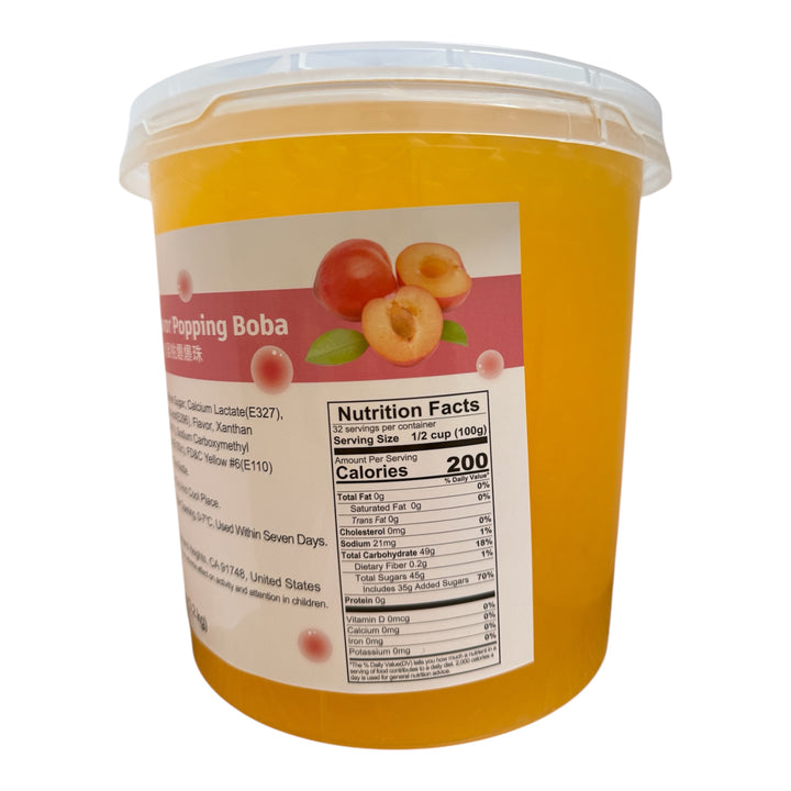 Peach Popping Bobas